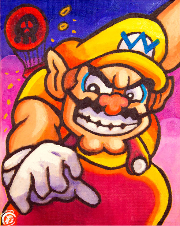 Wario 8x10 Wario 8x10