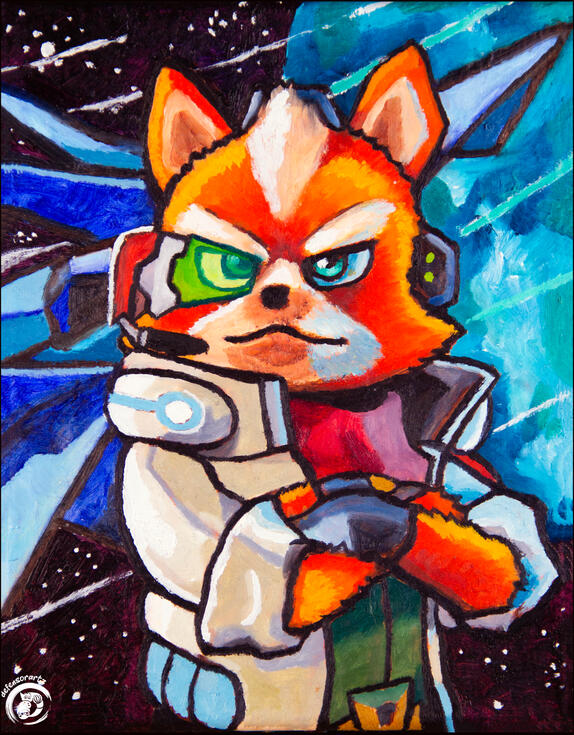 Star Fox 8x10