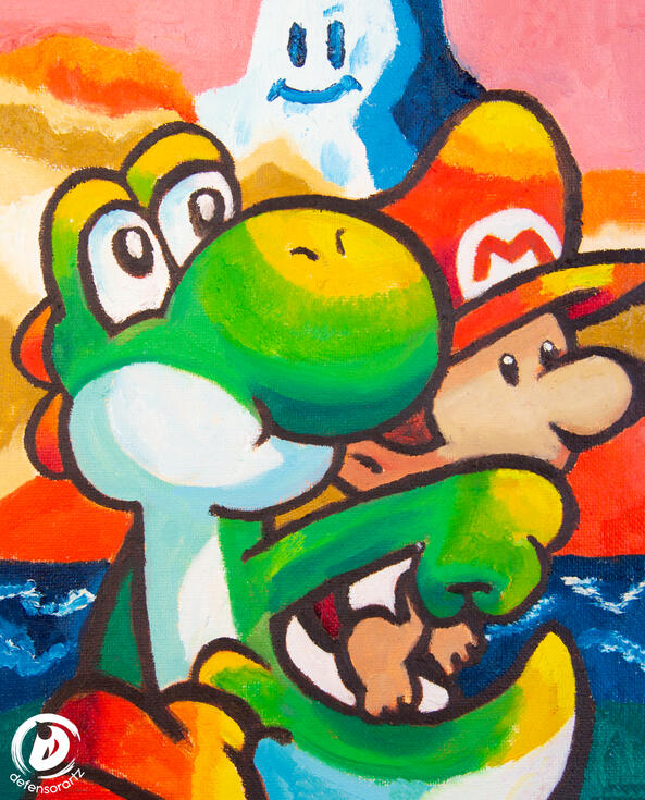 YoshiBMario 8x10 YoshiBMario 8x10