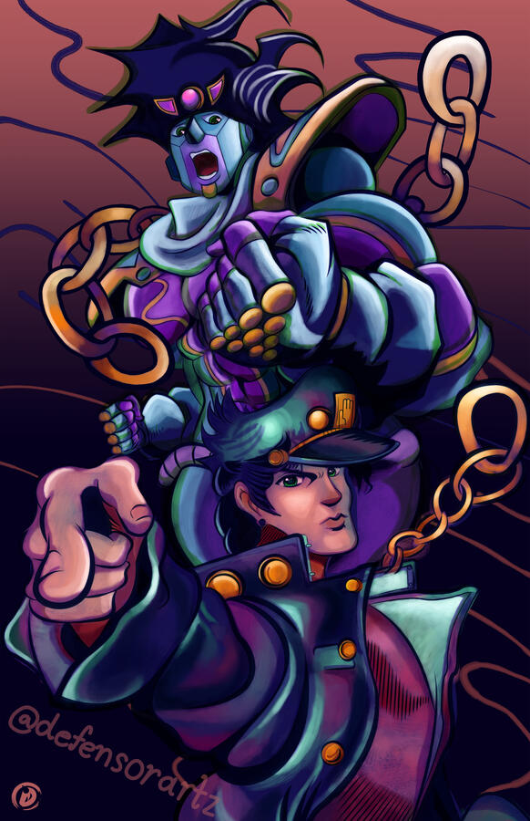 Jotaro & Star Platinum Jotaro & Star Platinum