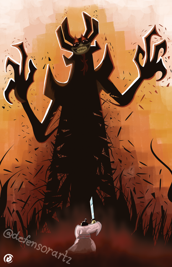 Samurai Jack vs. Aku