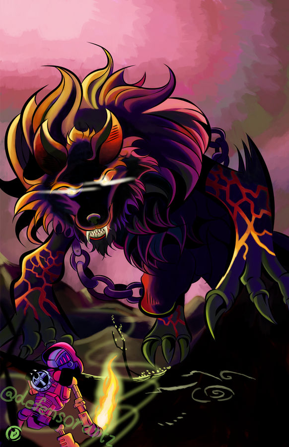 Tahu Vs. Fenrir Tahu Vs. Fenrir